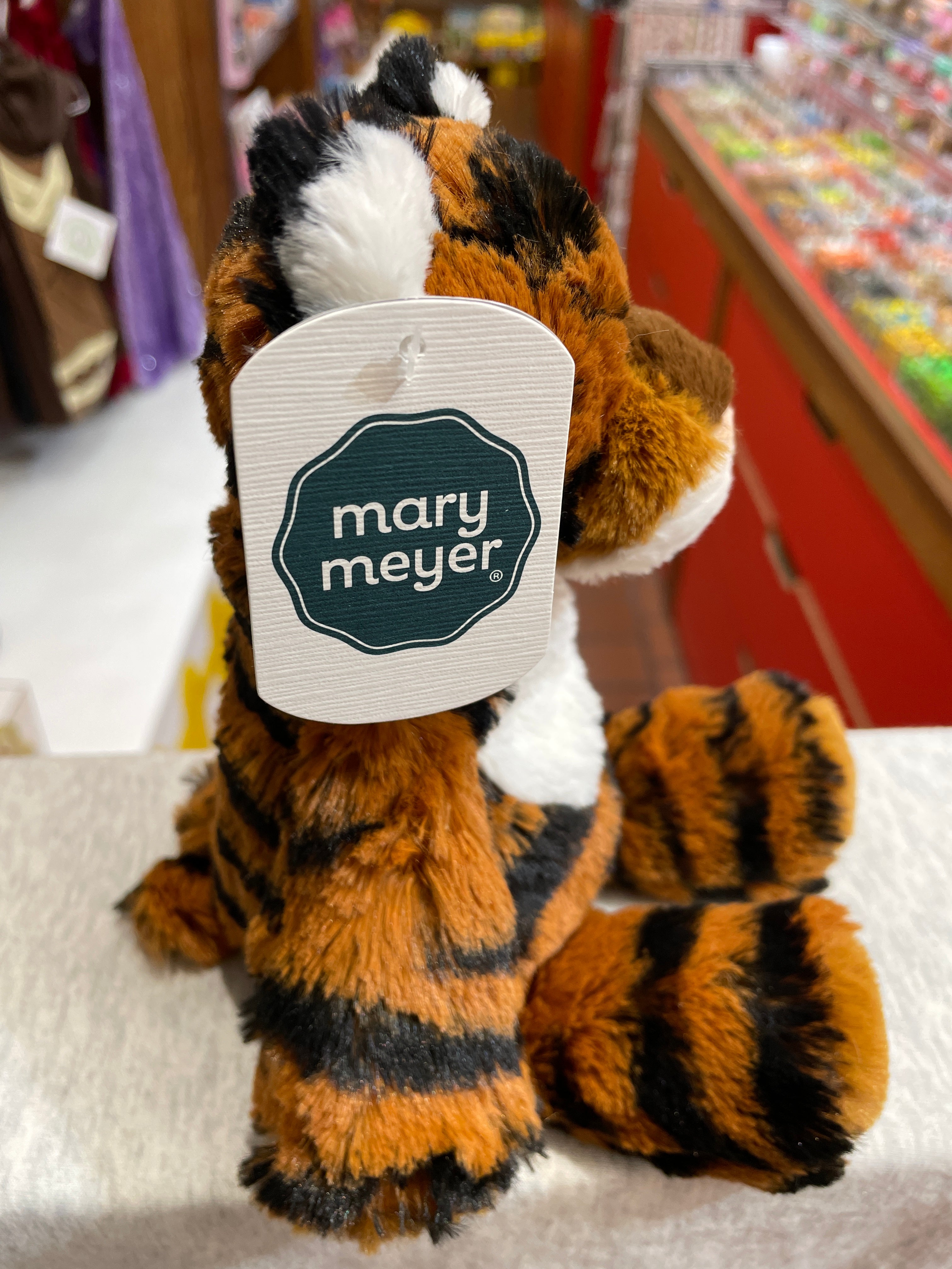 Mary Meyer Marshmallow Zoo Junior Tiger Plush 9 Sausalito Ferry Co