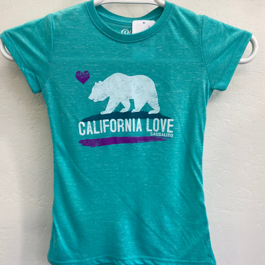 California Love Girls' Short Sleeve T Shirt