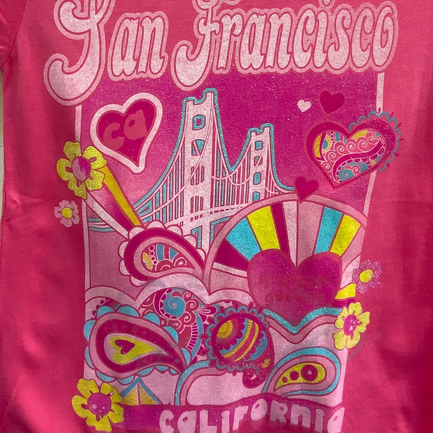 San Francisco Kaboom Girls' Short Sleeve T Shirt