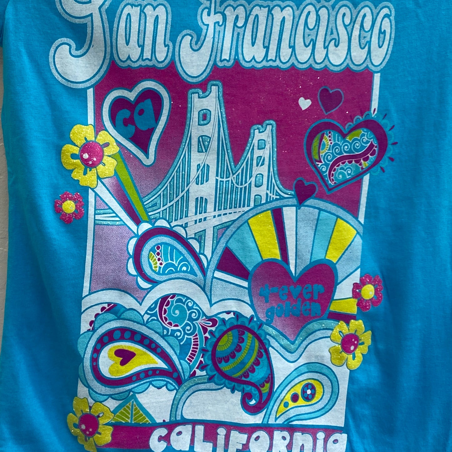 San Francisco Kaboom Girls' Short Sleeve T Shirt