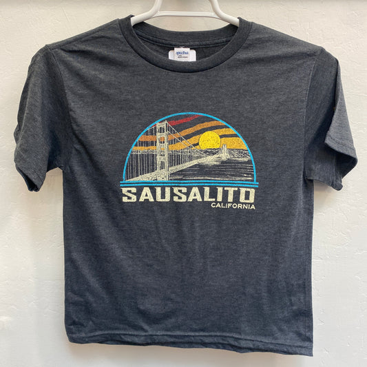 Sausalito Disperse Golden Gate Bridge Kids T Shirt