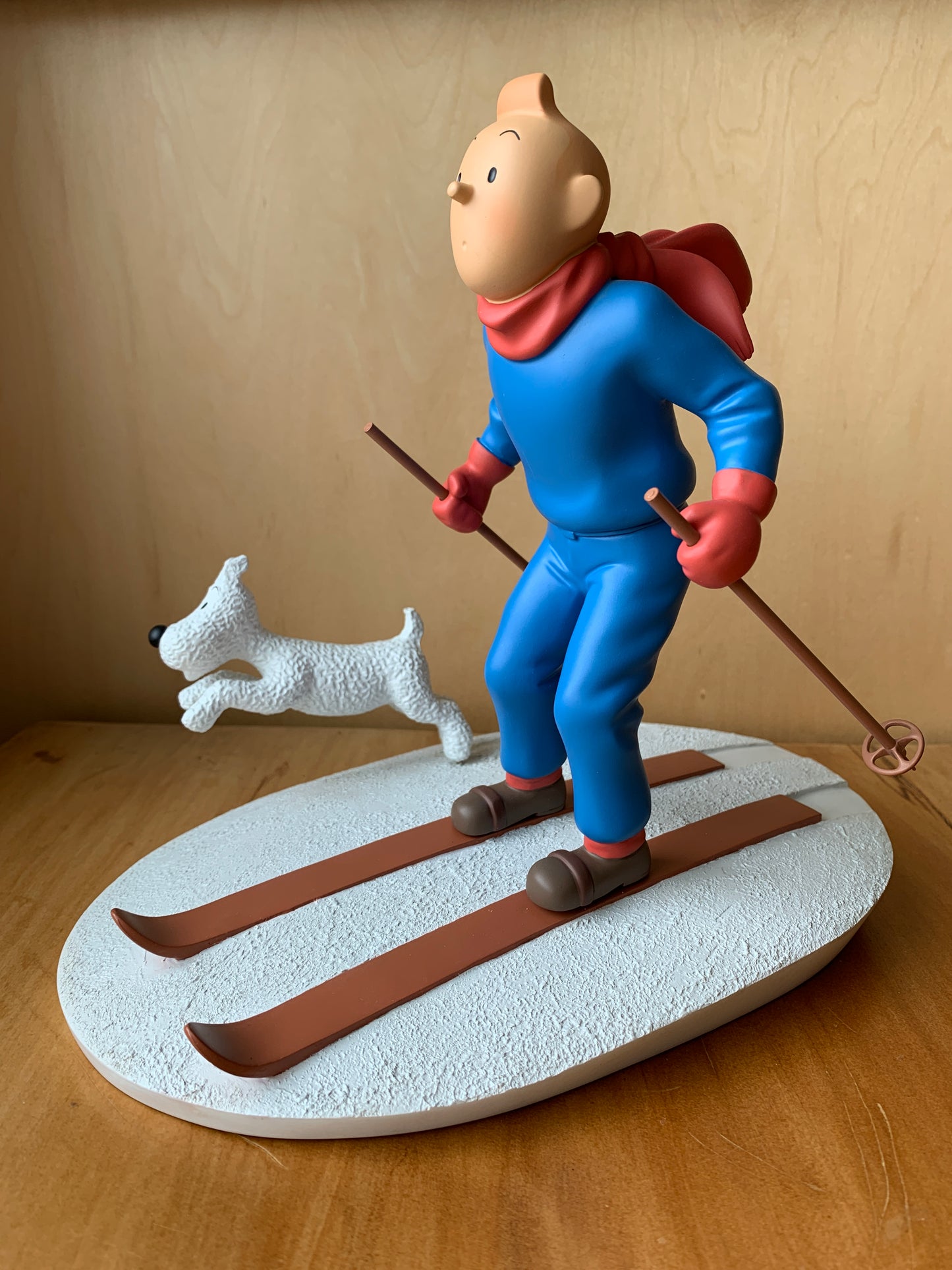 Tintin à ski - (2003) Figure Moulinsart