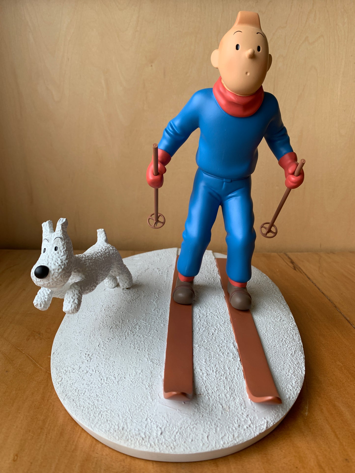 Tintin à ski - (2003) Figure Moulinsart