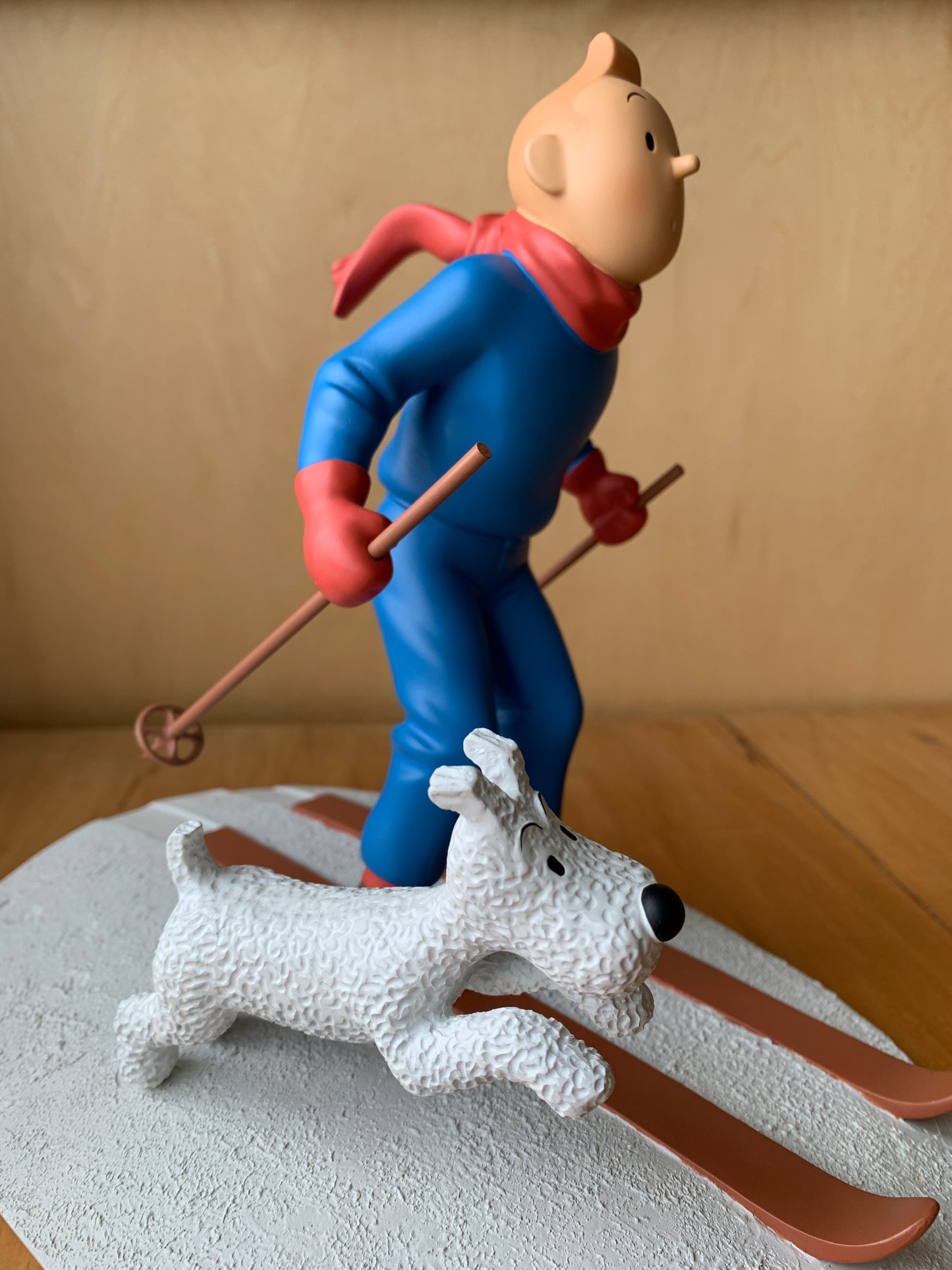 Tintin à ski - (2003) Figure Moulinsart