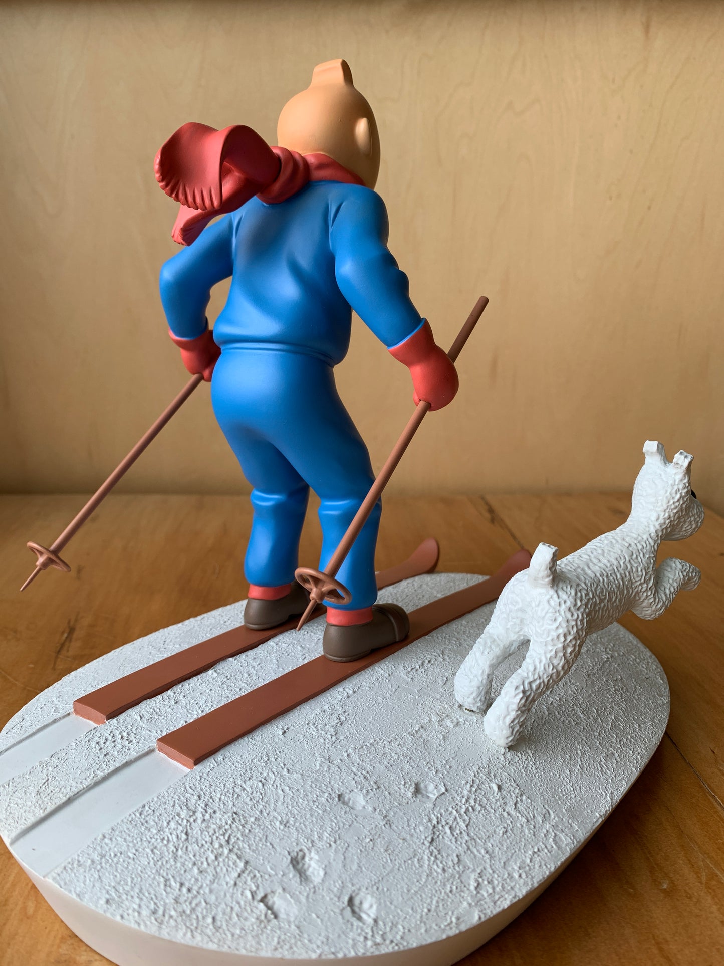 Tintin à ski - (2003) Figure Moulinsart