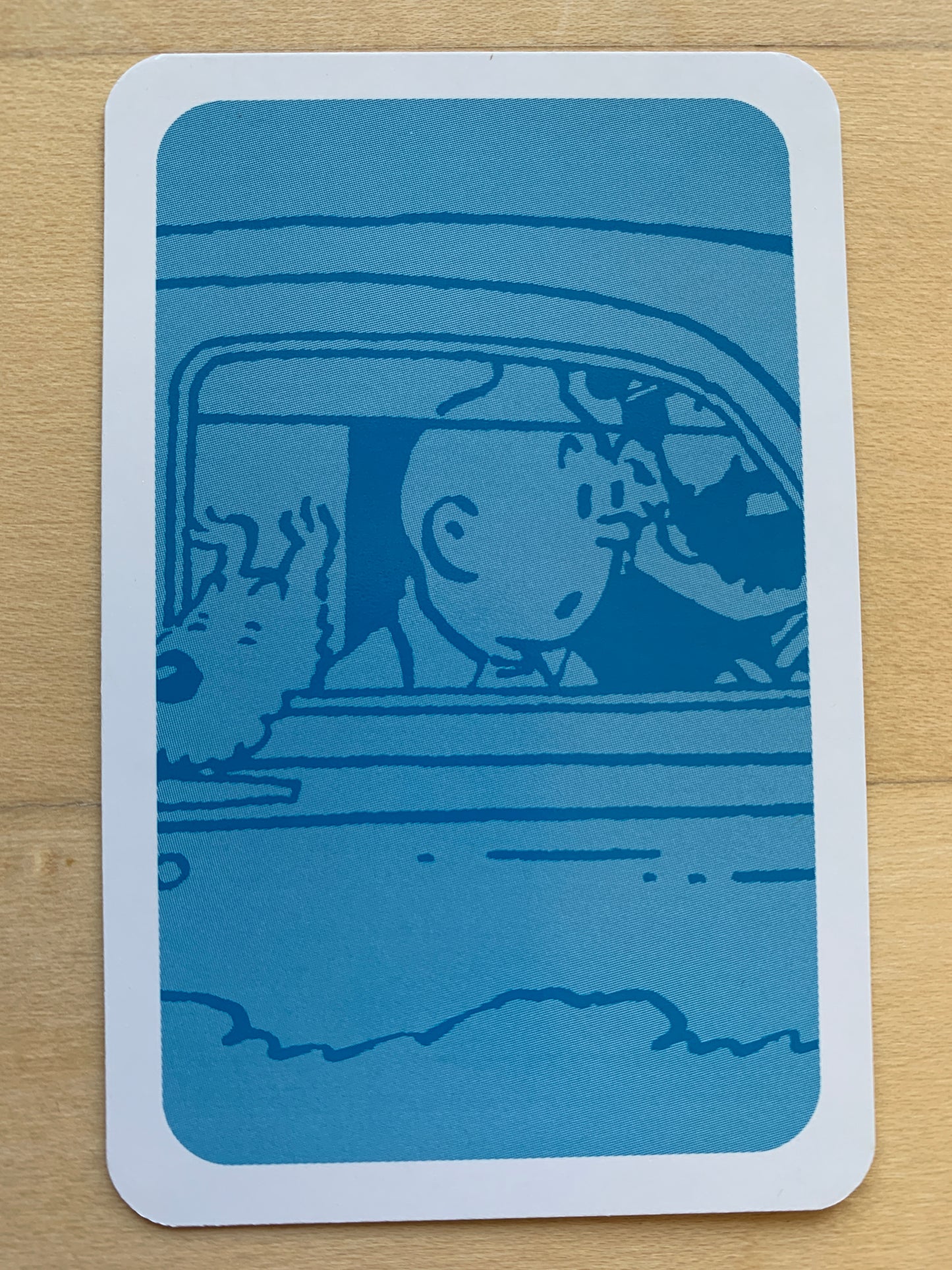 Tintin Cars Playing Cards Ref. 51034