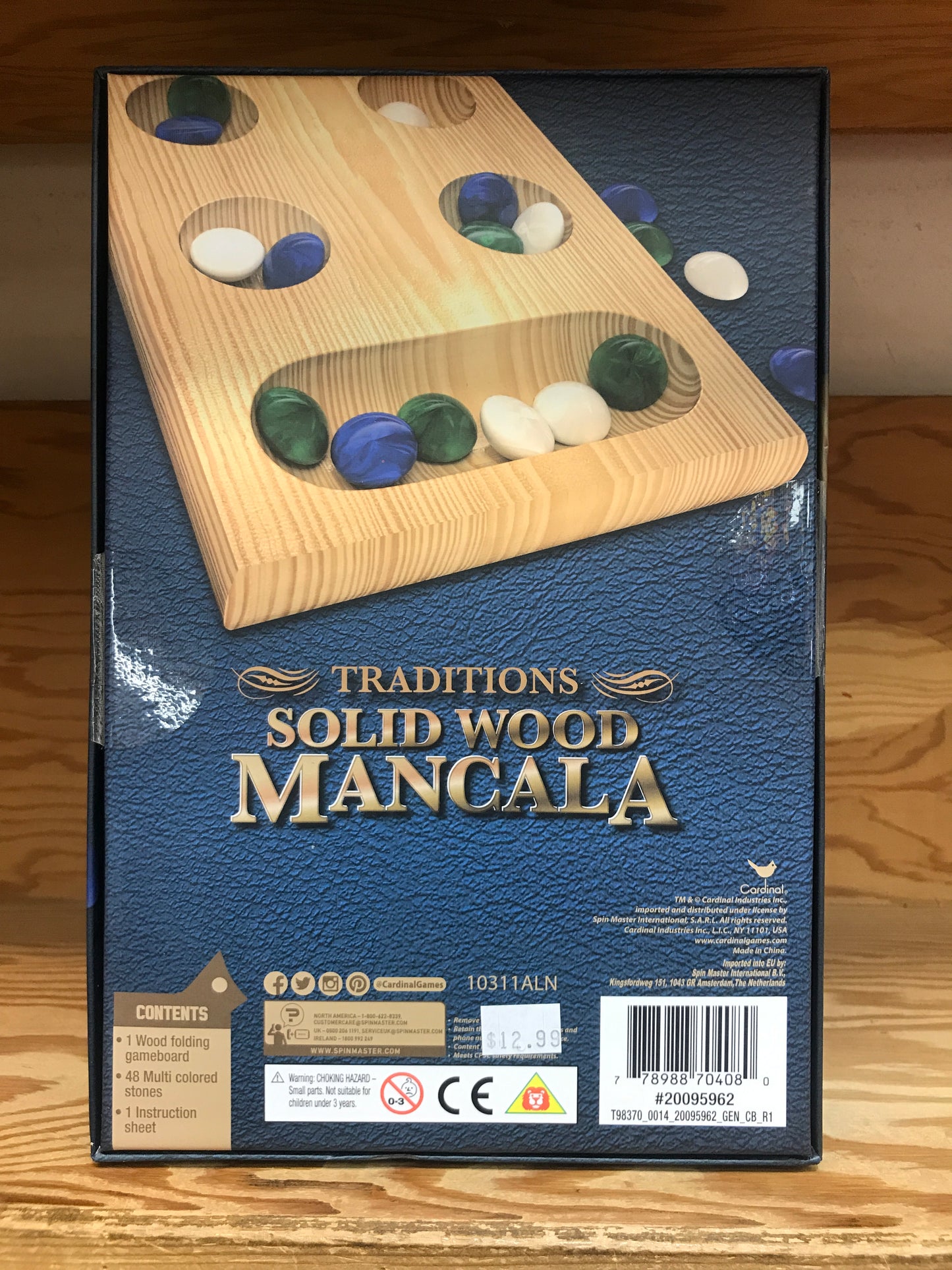 Traditions Solid Wood Mancala