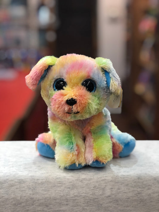 Ty Original Beanie Baby Max Multicolor Dog Plush 6"