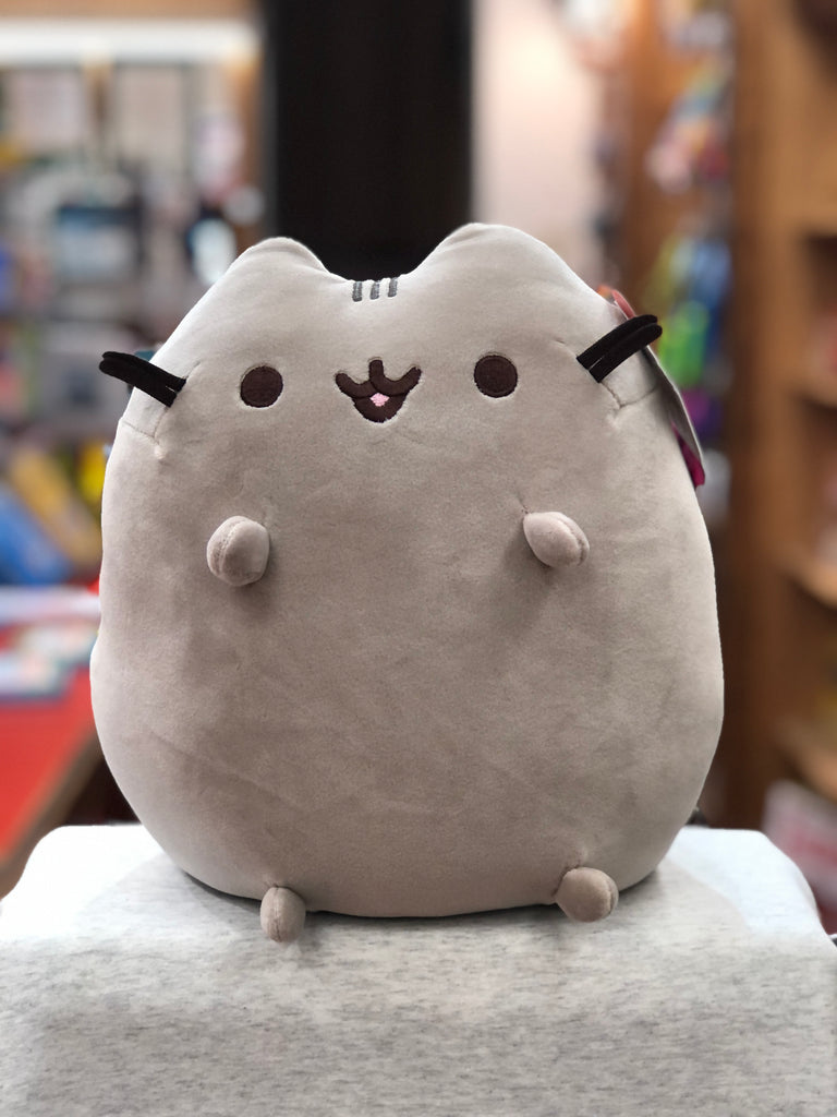  GUND Pusheen The Cat Squisheen Plush, Stuffed Animal for Ages 8  and Up, Gray, 11 : Everything Else