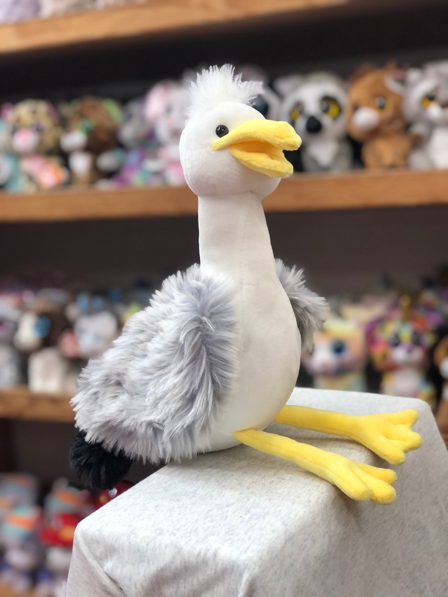 Douglas Macaroon Seagull Plush 10"