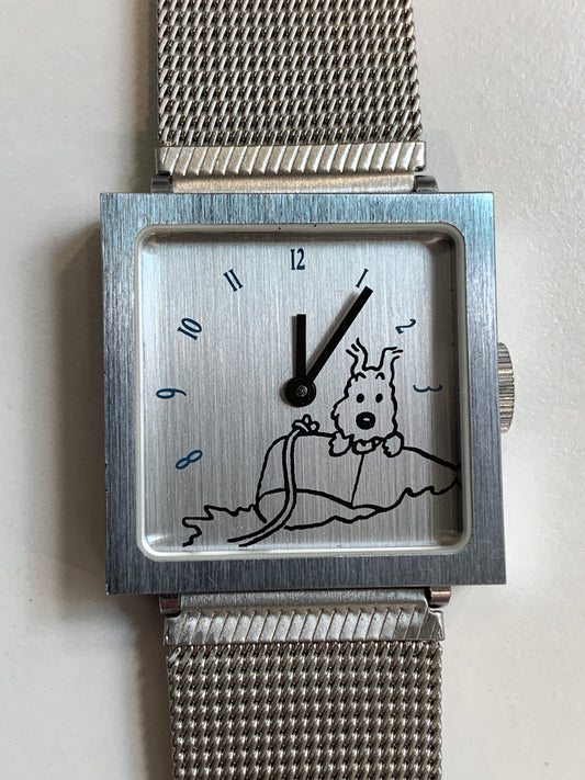 Snowy Rectangle Watch