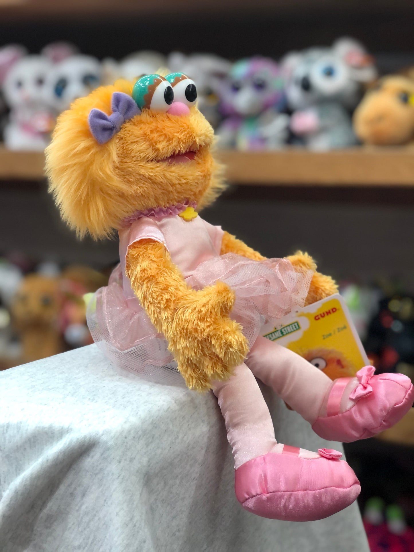 Gund Sesame Street Ballerina Zoe Plush 12"