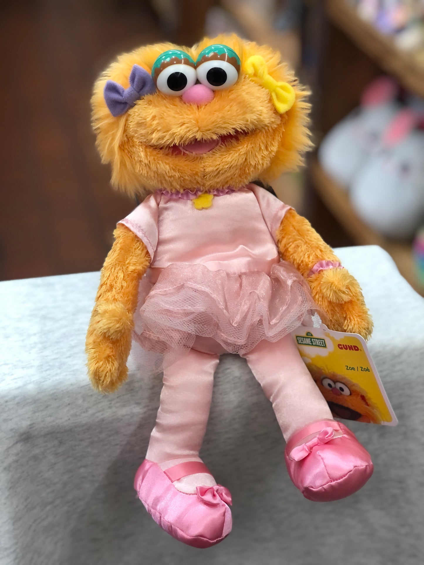 Gund Sesame Street Ballerina Zoe Plush 12"