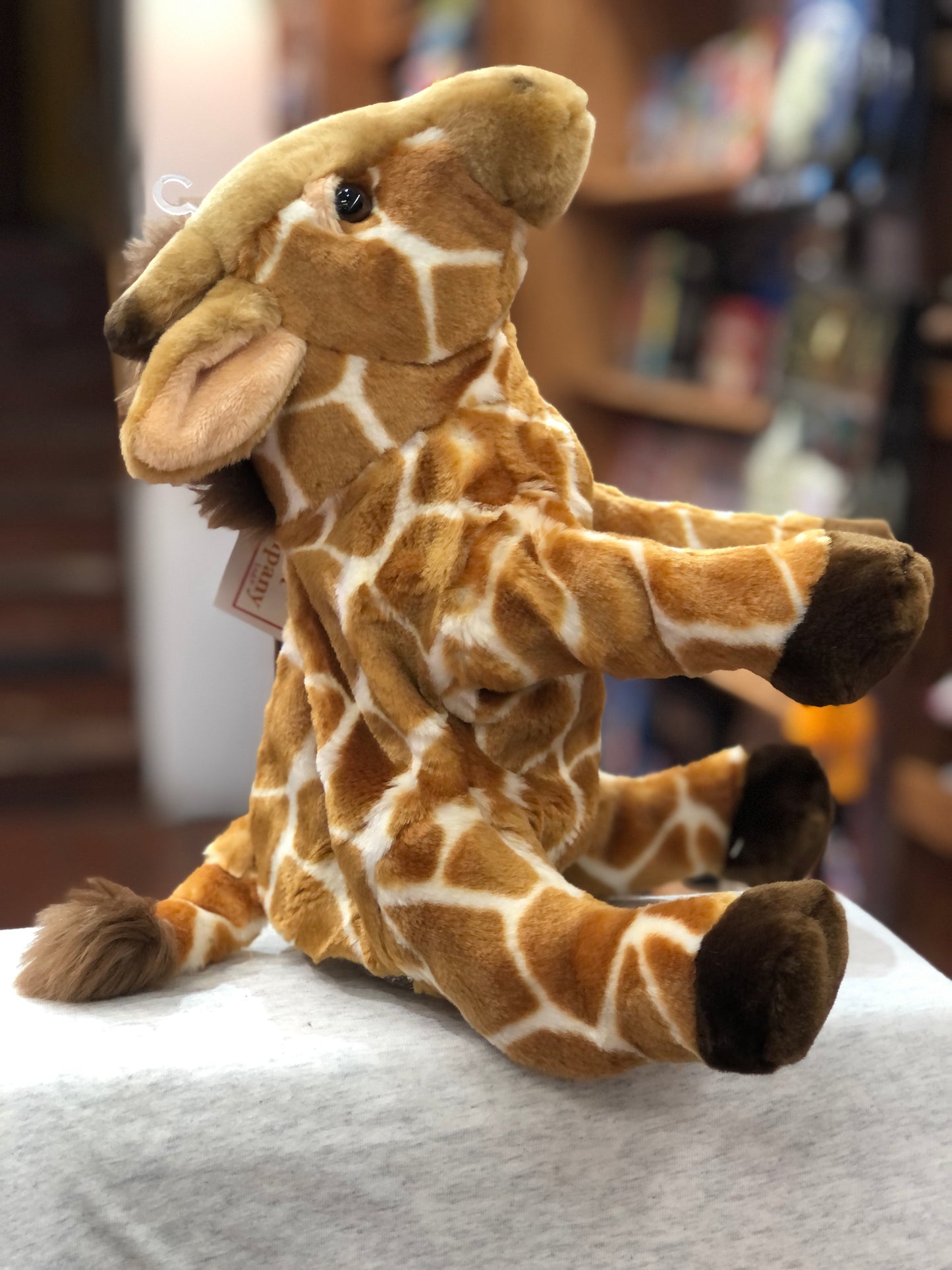 The Puppet Company Full Bodied Giraffe Puppet 13"