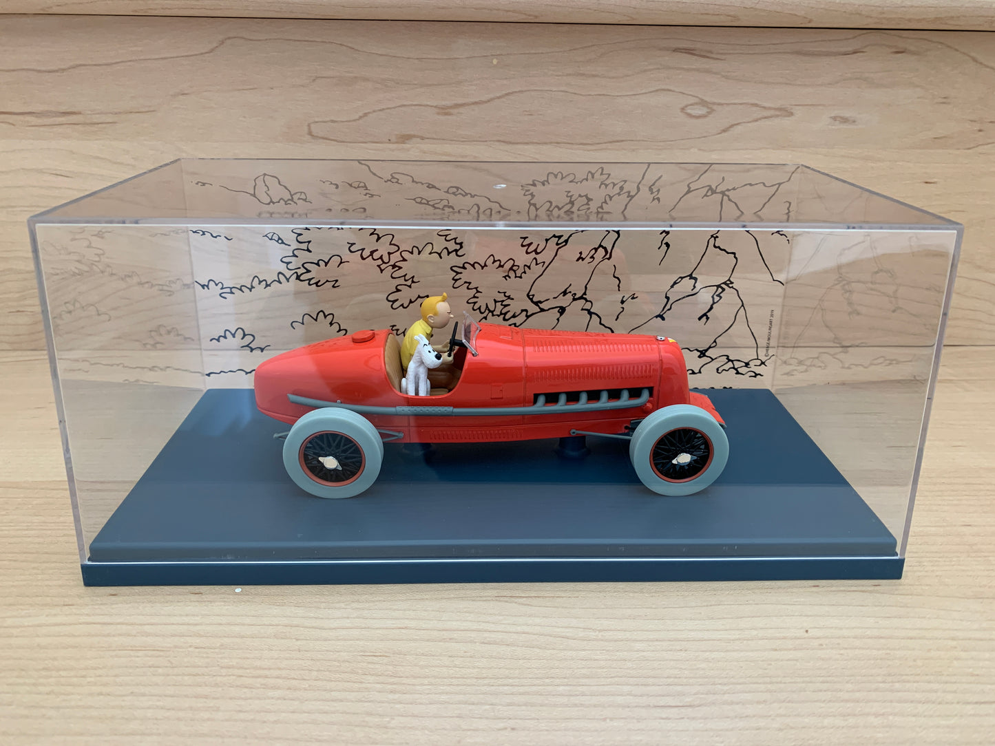 Tintin Red Racing Car #01, Cigars of the Pharoah, 1/24 (2020)