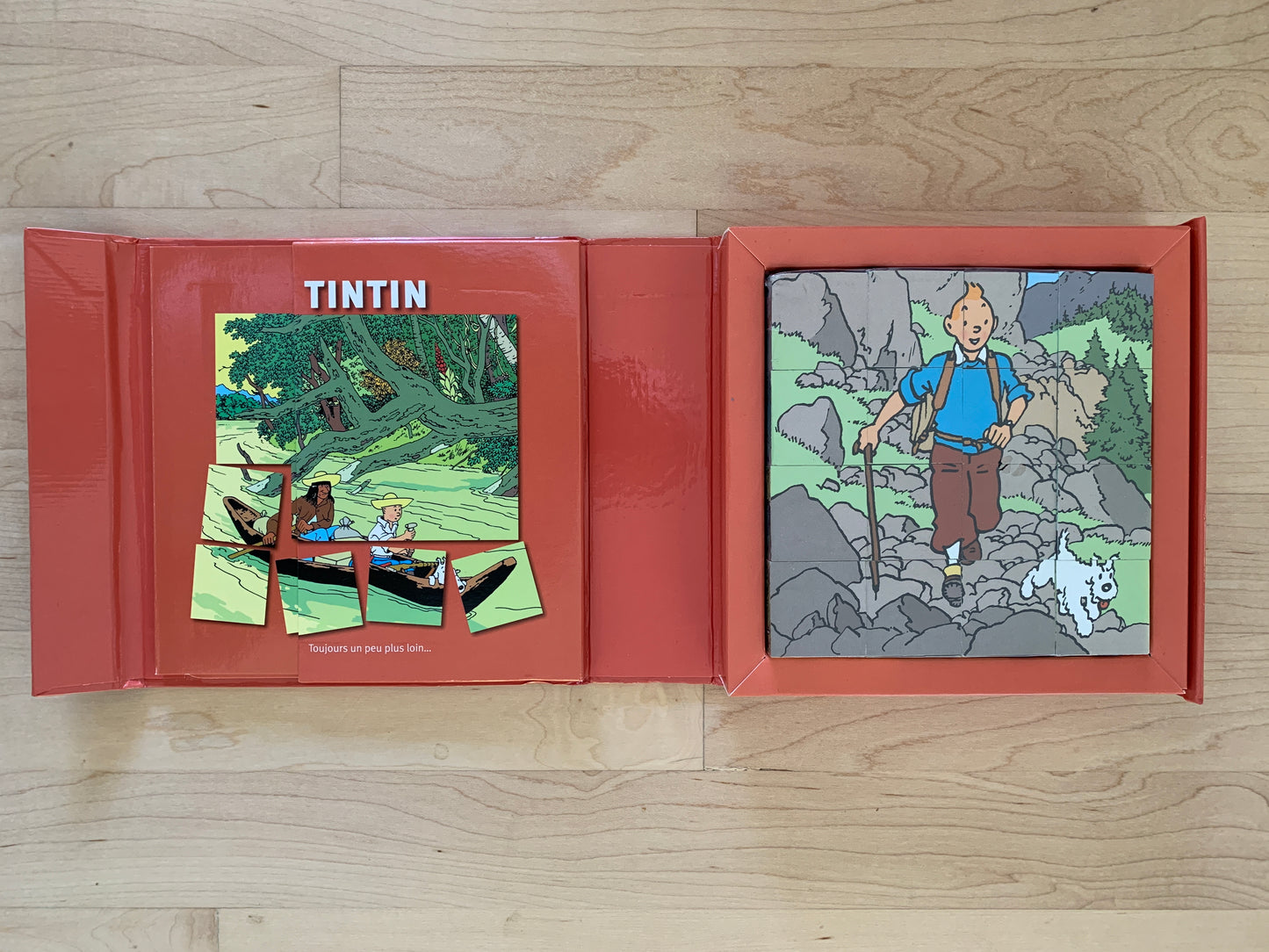 Tintin 16 Piece Cube Puzzle