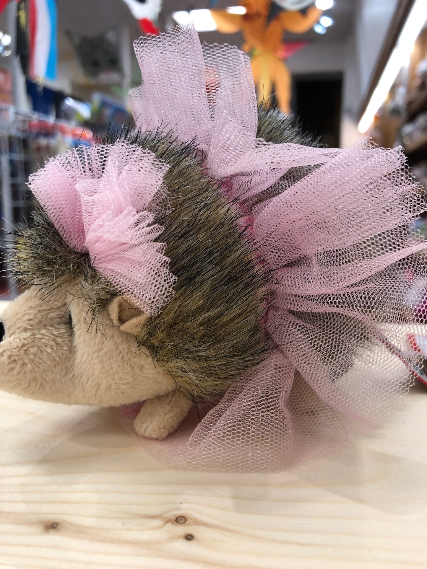 Douglas Pink Swirl Hedgehog in a Tutu Plush 6"