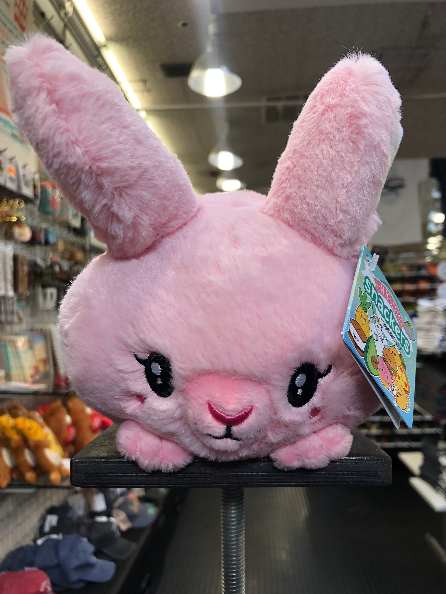 Squishable Snacker Pink Fluffy Bunny