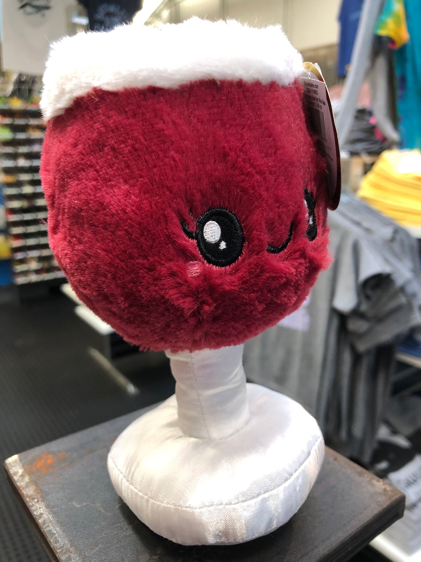 Squishable Shot-Sized Boozy Buds Red Wine Glass