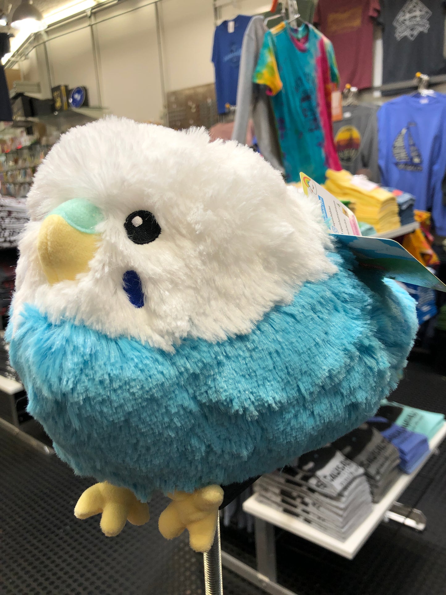 Squishable Mini Blue Budgie