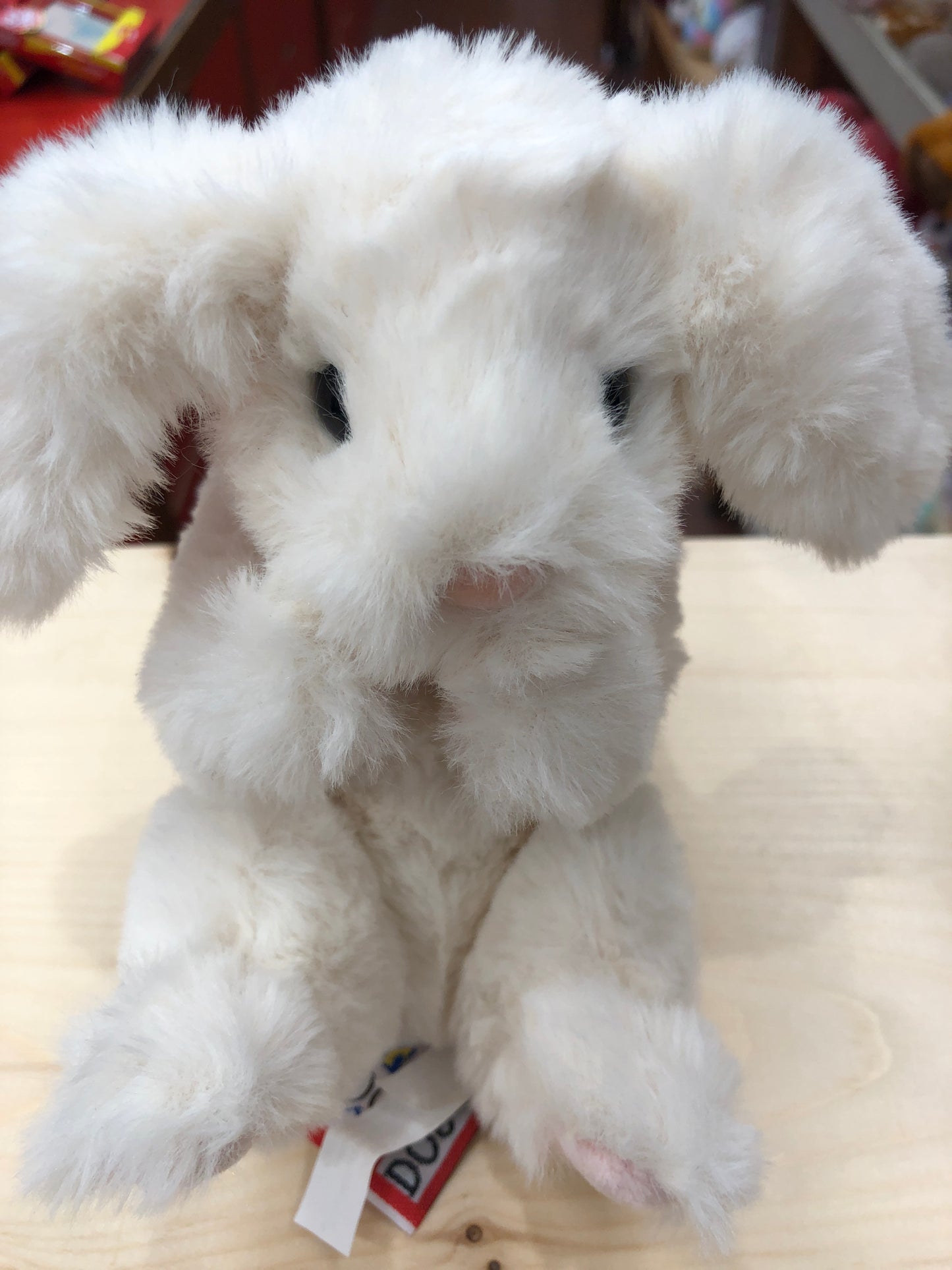 Douglas Cream Lil' Handful Bunny Plush 6"