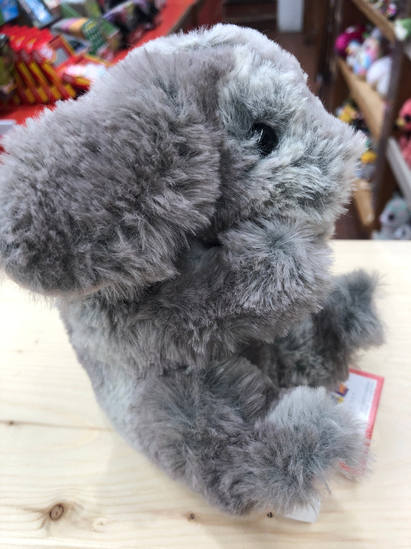 Douglas Grey Lil' Handful Bunny Plush 6"