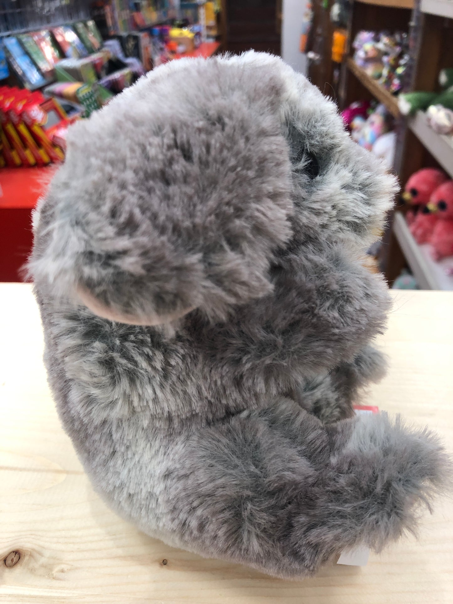 Douglas Grey Lil' Handful Bunny Plush 6"