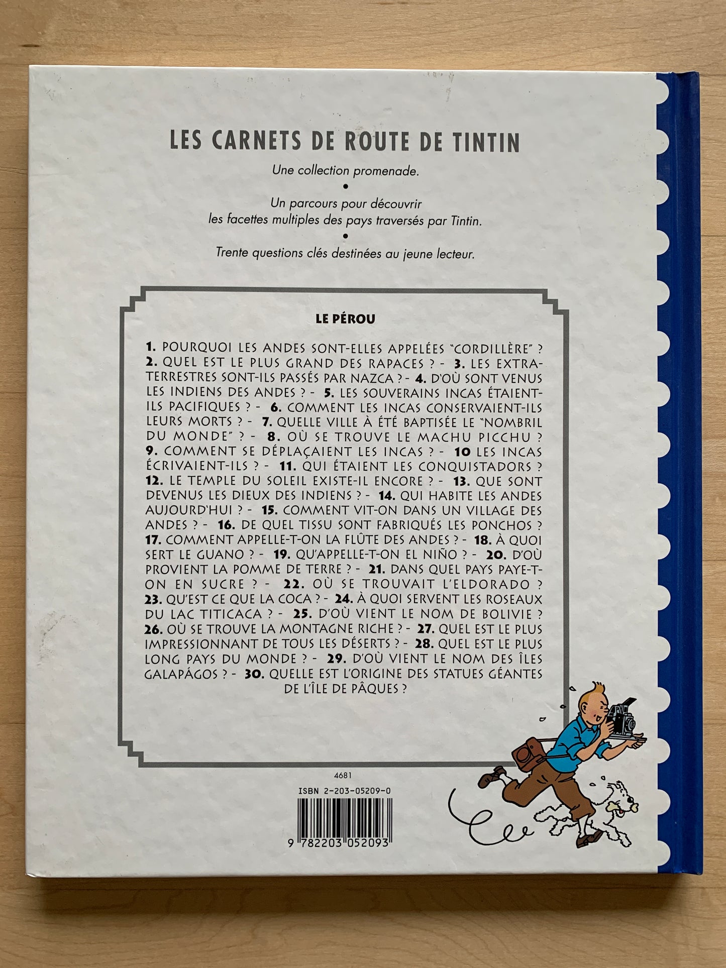 Les Carnets De Route De Tintin Le Perou Et Les Pays Andins