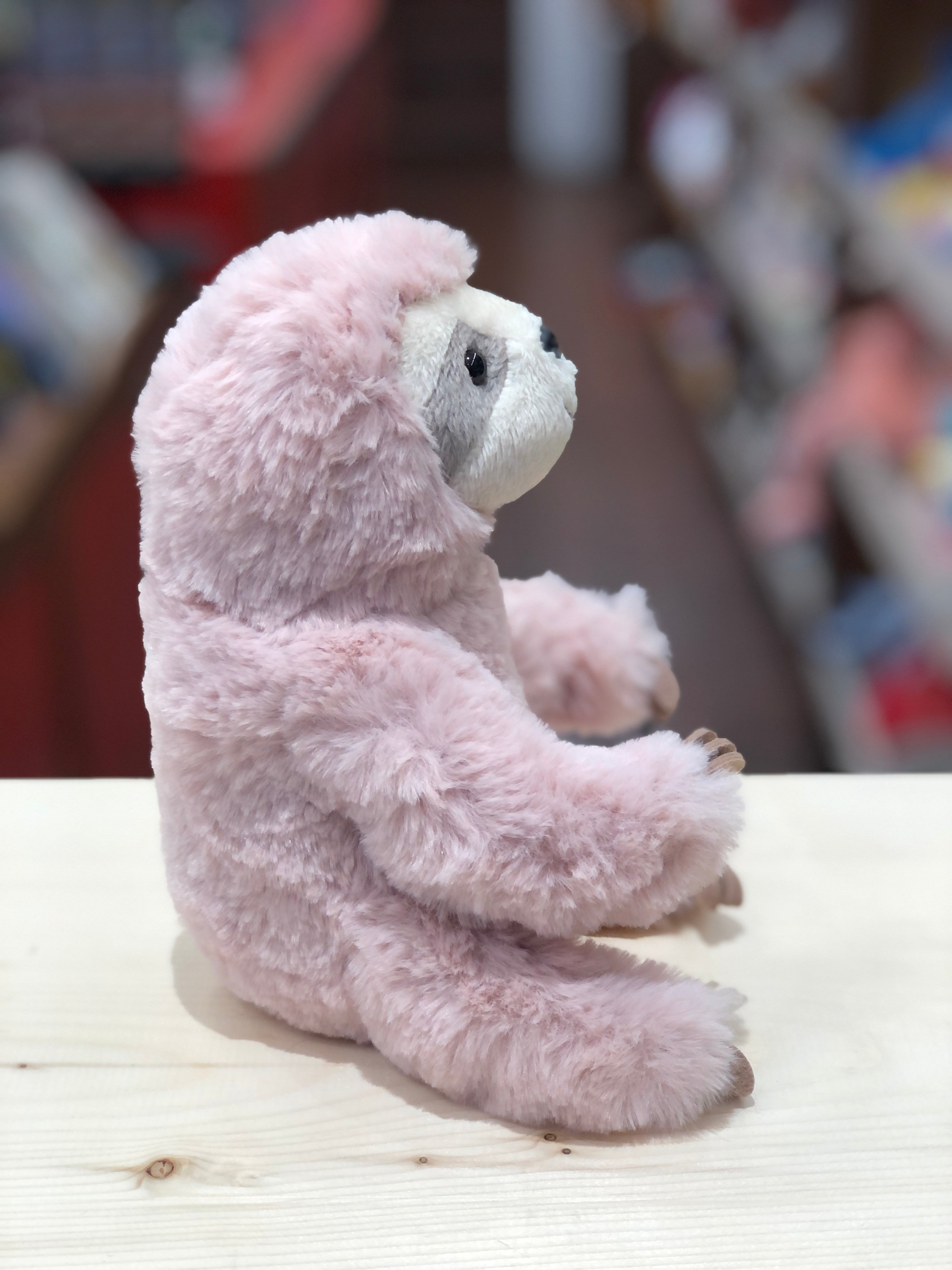 Pink sloth plush online