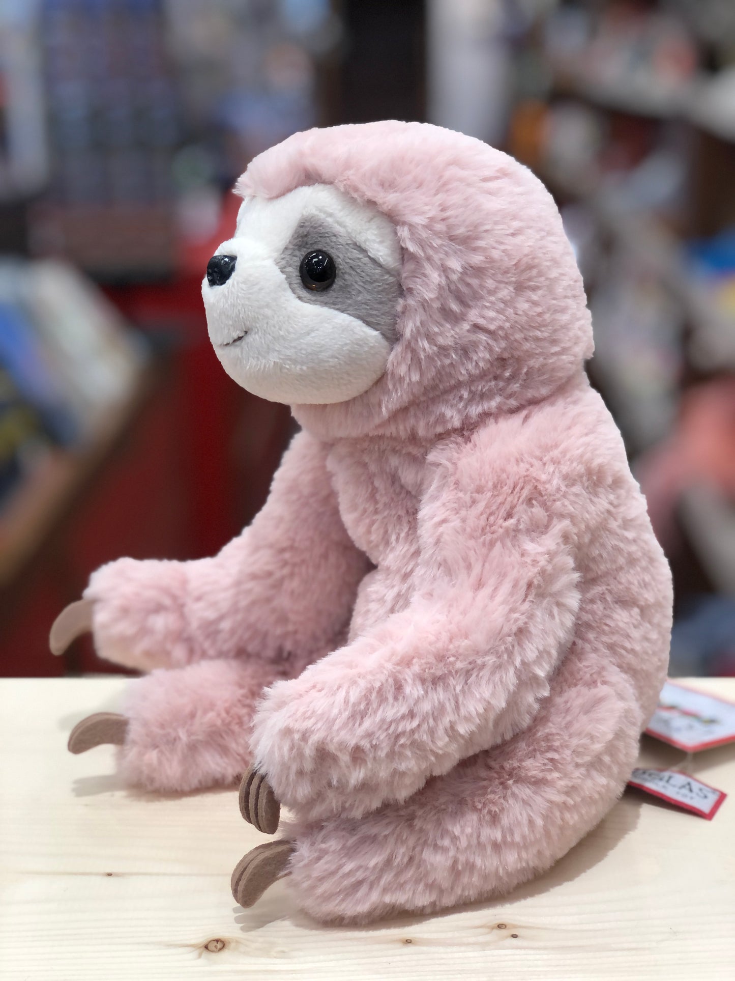 Douglas Pokie Soft Pink Sloth Plush 9"