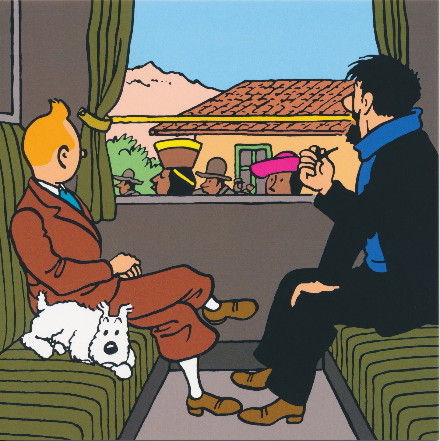 Tintin Train Notecard #03