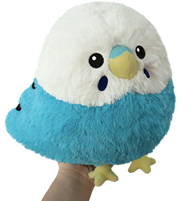 Squishable Mini Blue Budgie