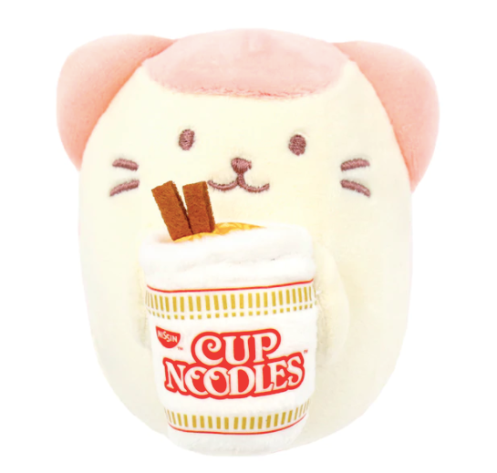 Anirollz Kittiroll Cup of Noodles Squishy Ball