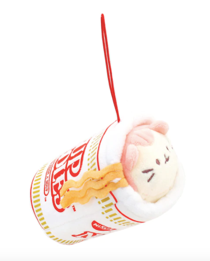 Anirollz Kittliroll Cup of Noodles Keychain