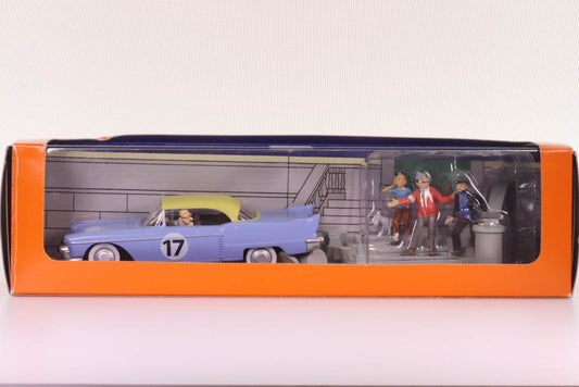 Tintin Cadillac Eldorado Die Cast Car From Red Sea Sharks