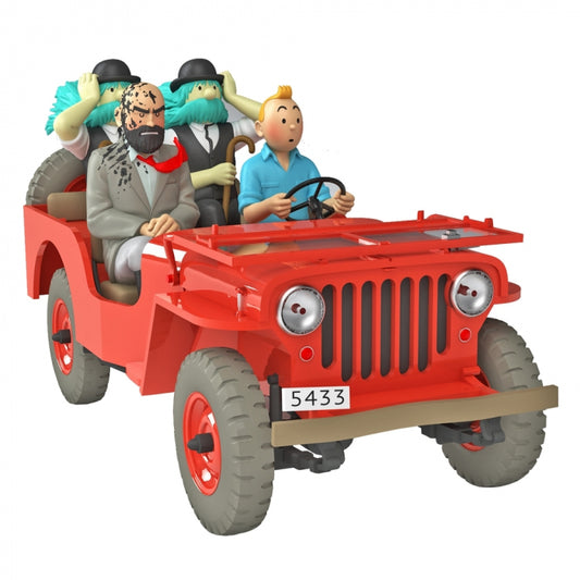 Tintin 1943 Desert Jeep Willys #47 From The Land of Black Gold