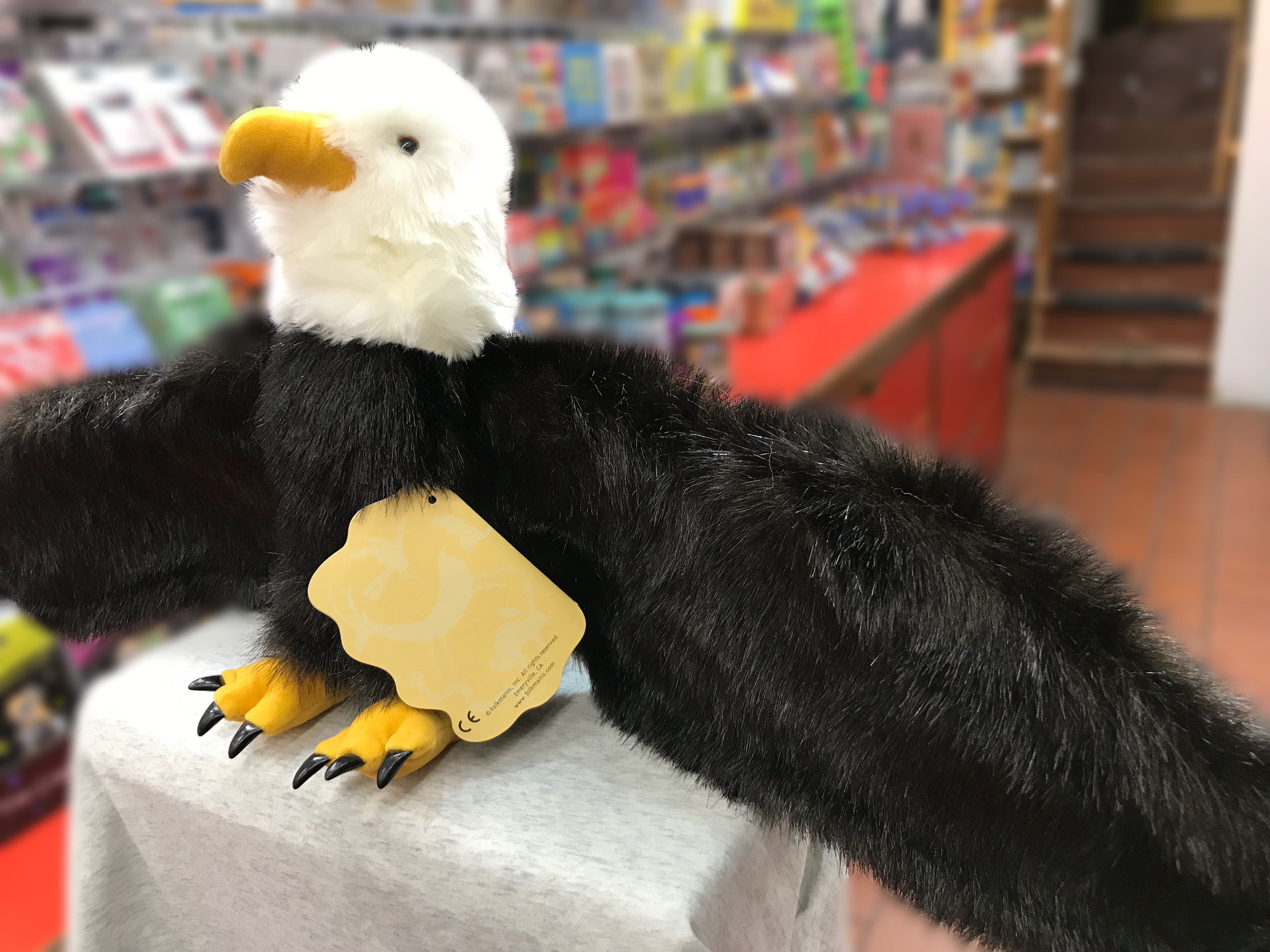 Folkmanis 2024 eagle puppet