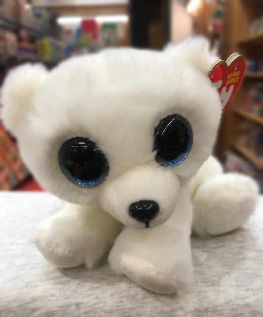 Ty Original Beanie Babies Ari White Polar Bear Plush 6"