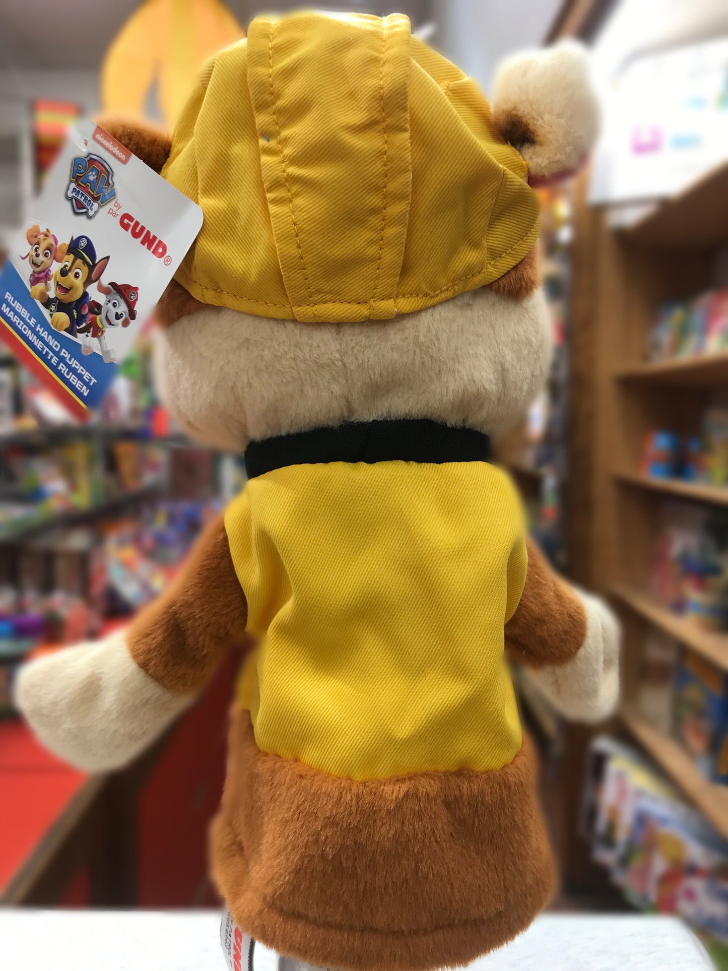 Gund Paw Patrol Rubble Hand Puppet