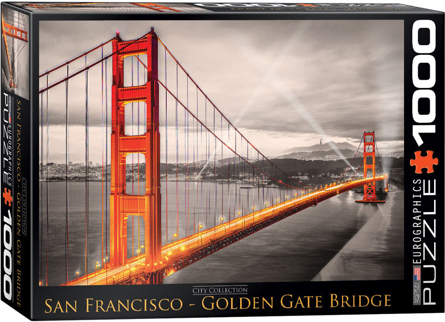 Eurographics San Francisco-Golden Gate Bridge  City Collection 1000 Pcs