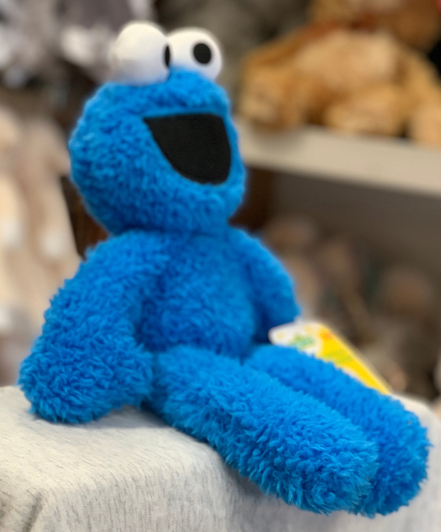 Gund Sesame Street Cookie Monster Take-Along-Buddy 13”