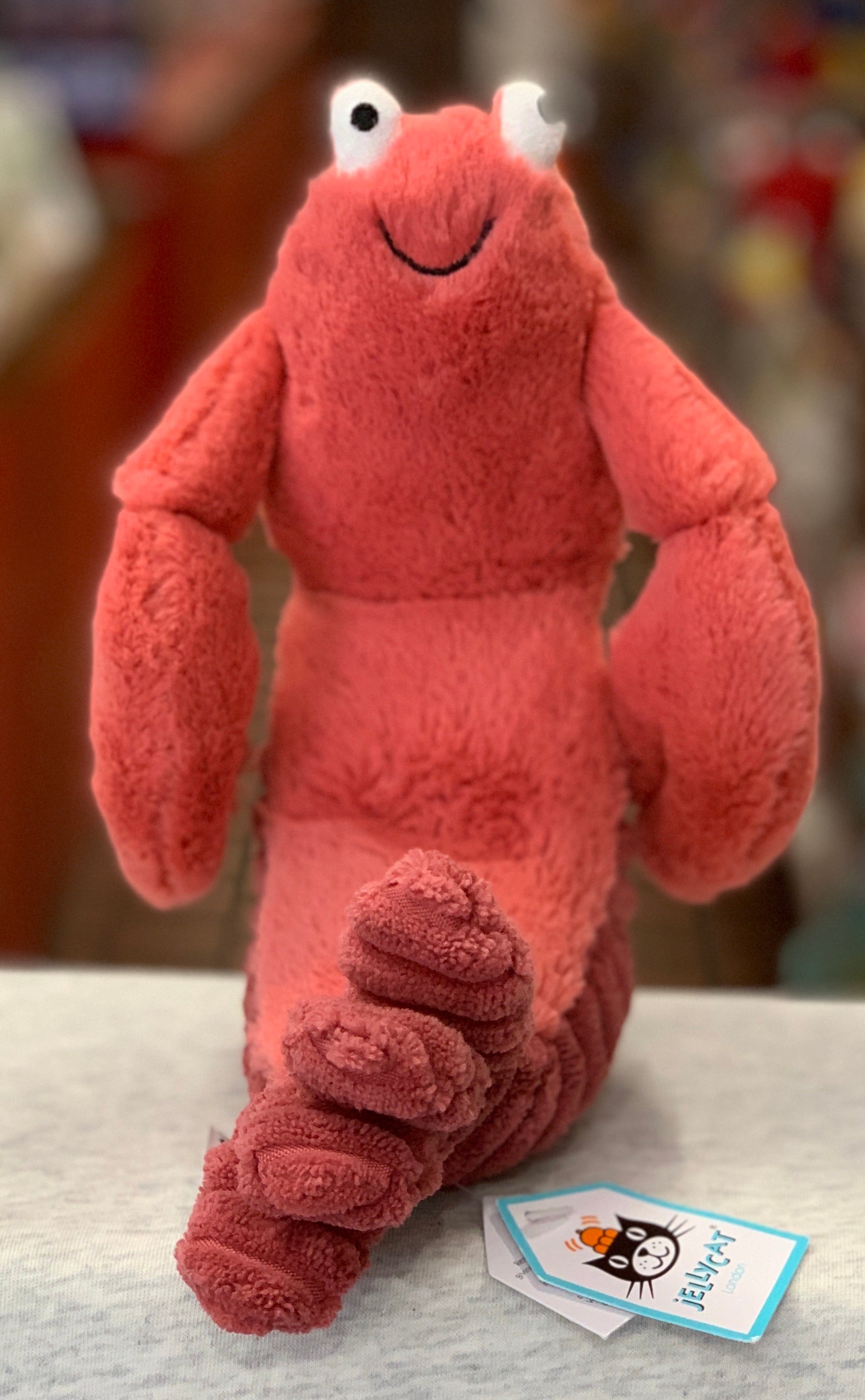 Jellycat Larry Lobster Plush 9” – Sausalito Ferry Co