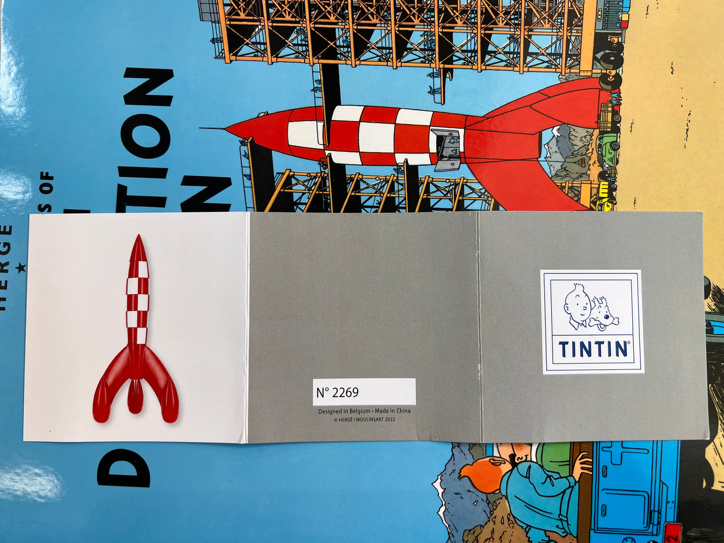 Tintin Moon Rocket 90cm Ref. 46993