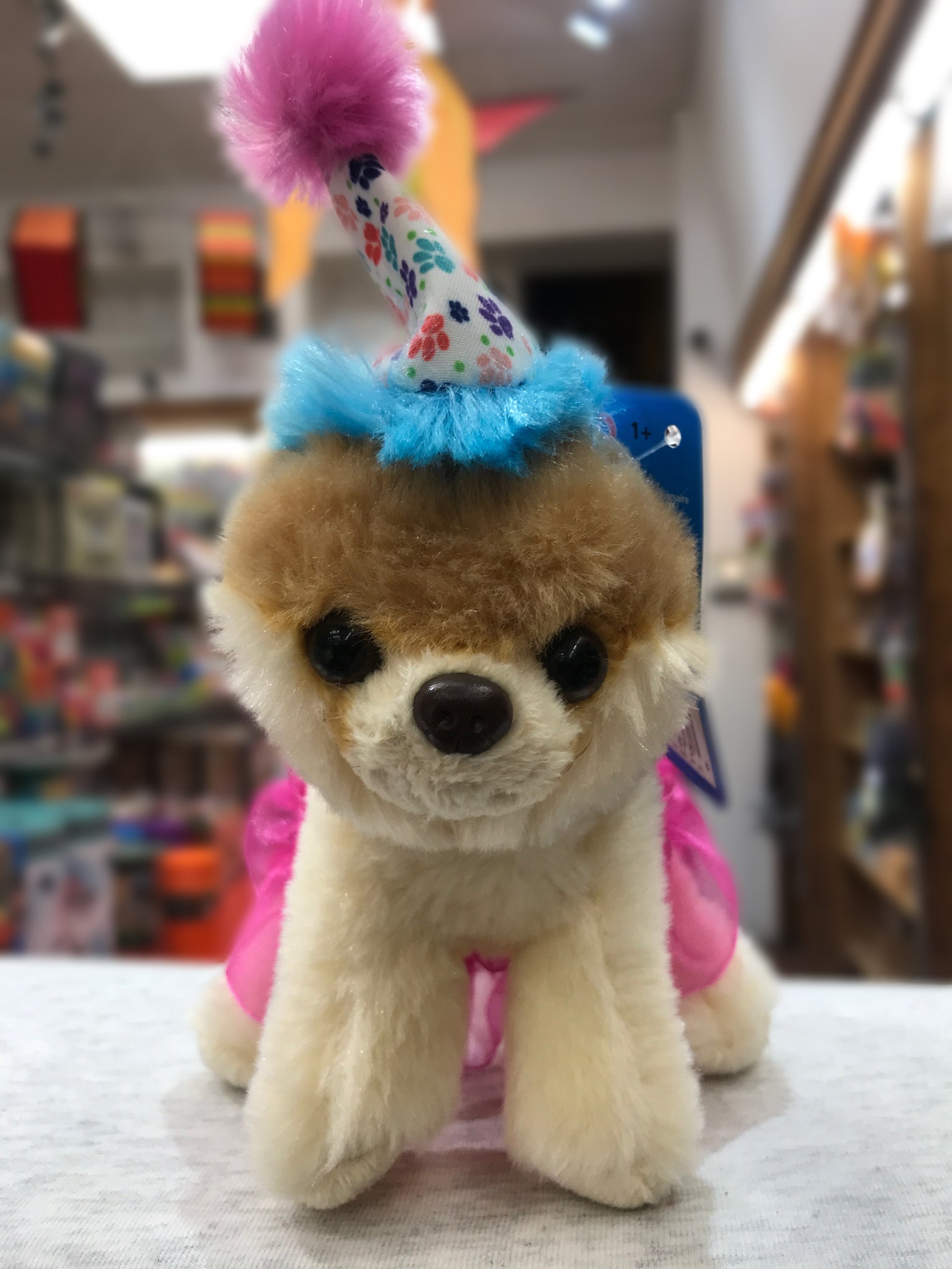 Gund Boo The World's Cutest Dog Itty Bitty Boo Birthday Tutu Plush