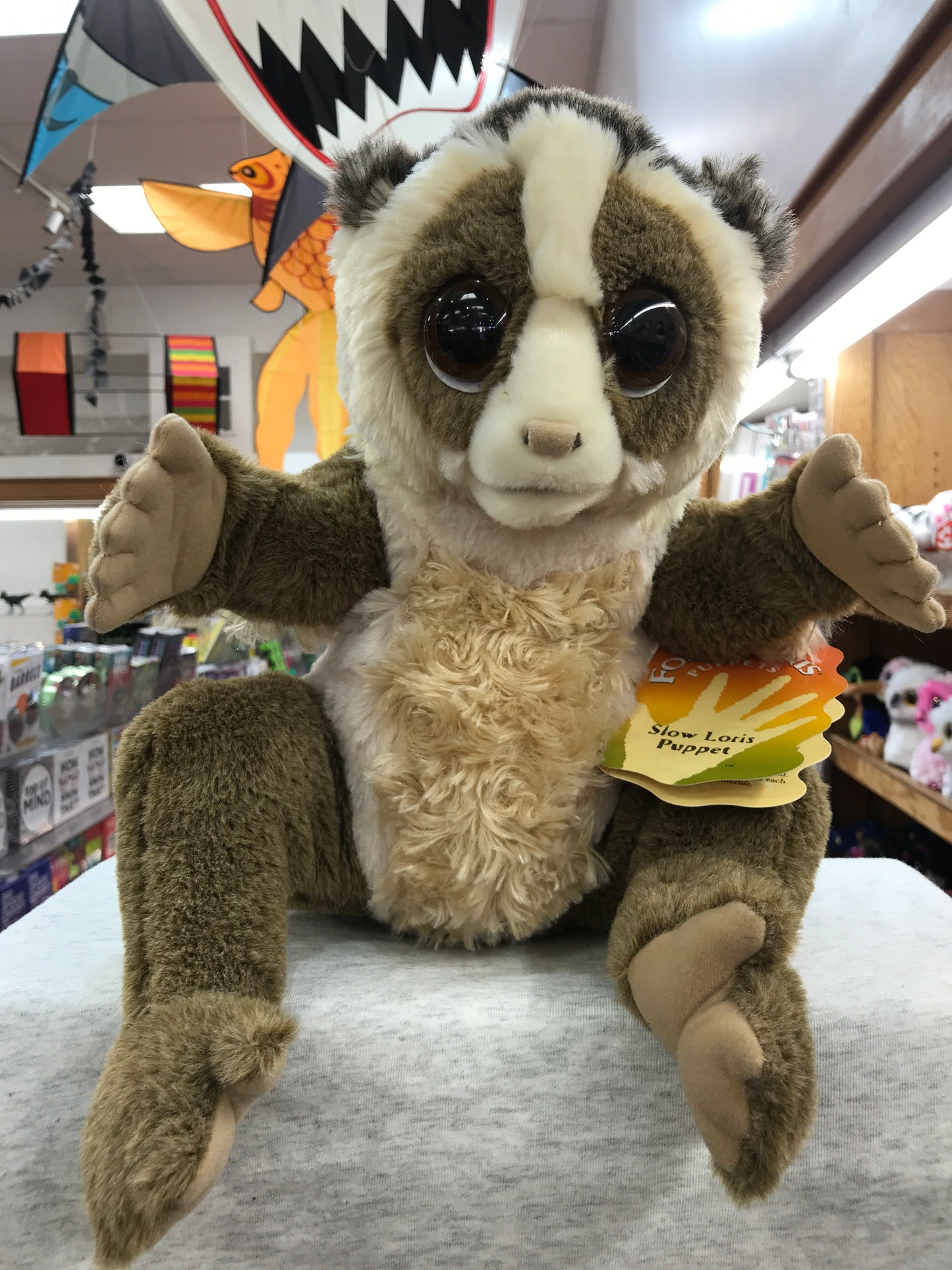 Folkmanis Slow Loris Puppet 15”