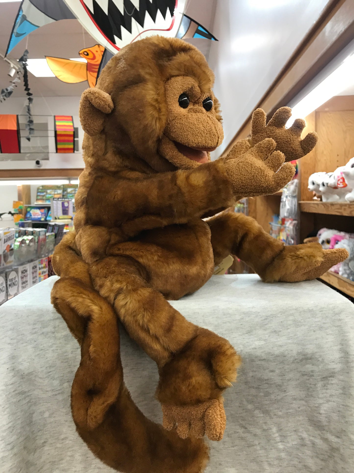 Folkmanis Classic Monkey Puppet 15”