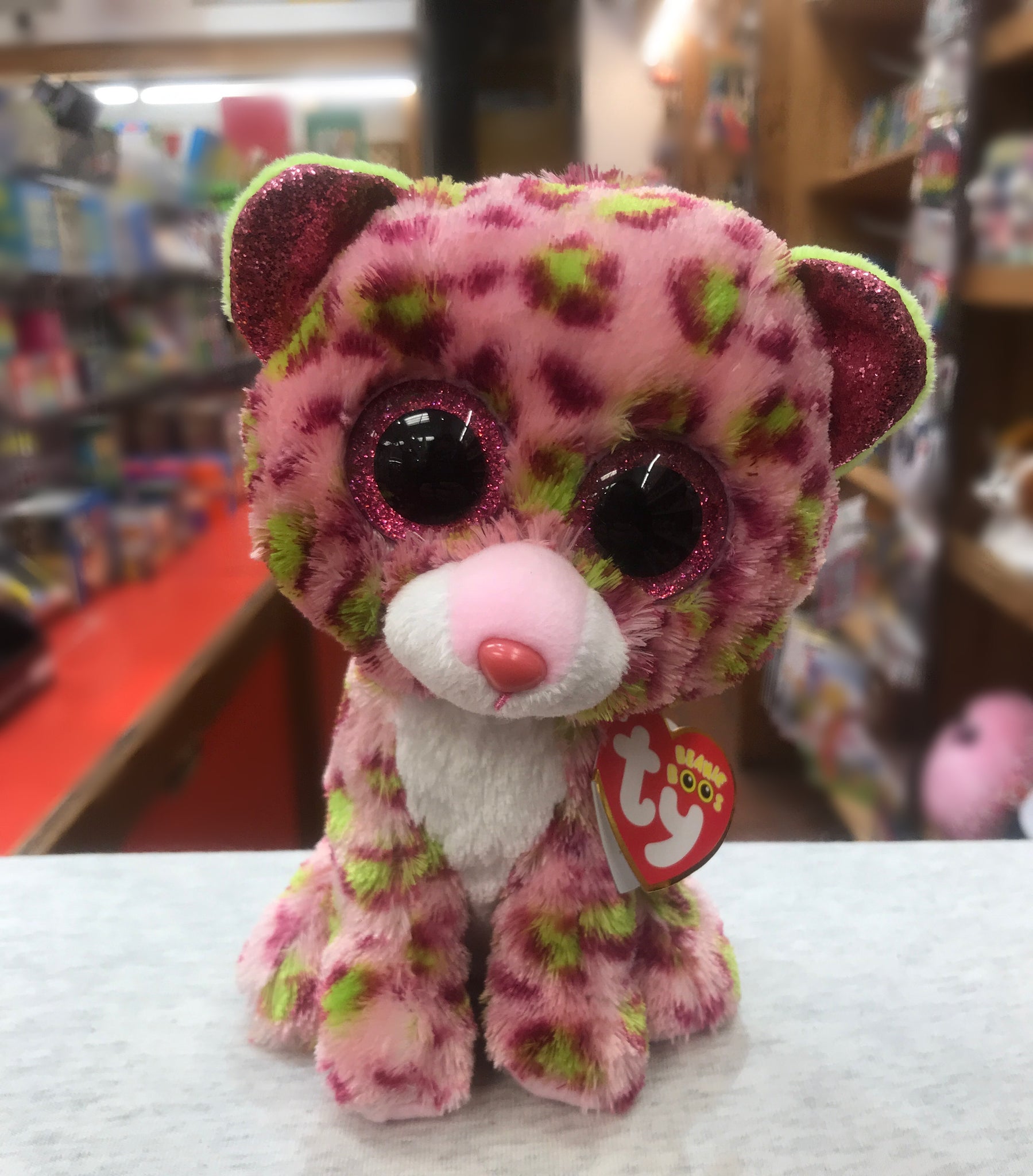 Ty Beanie Boos Pink Squishy Zoey Zebra Squish A Boo 13 Plush Toy