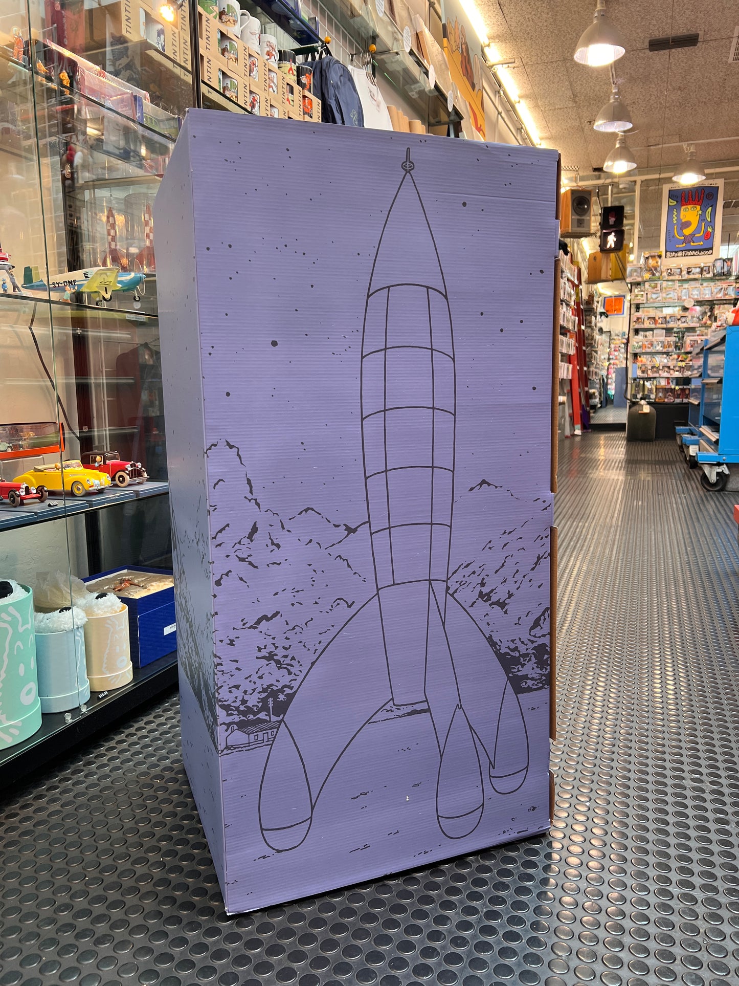 Tintin Moon Rocket 90cm Ref. 46993