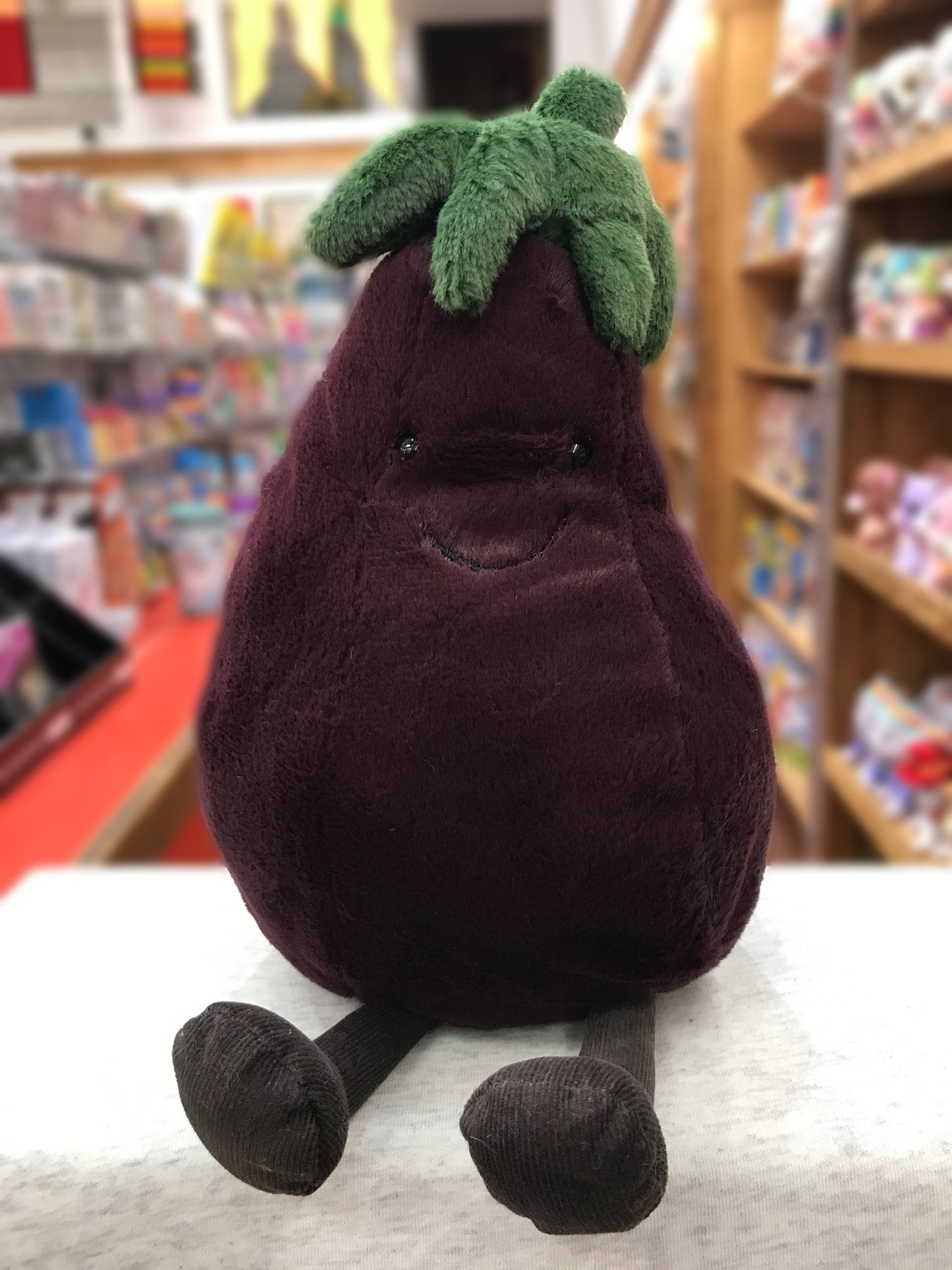 Jellycat Amuseables Eggplant Plush 12"