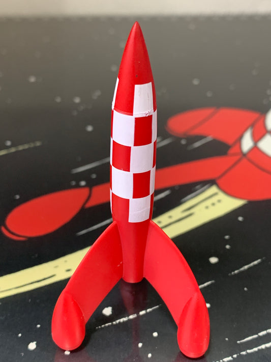 Tintin Moon Rocket Mini Figure 8cm Ref: 42433